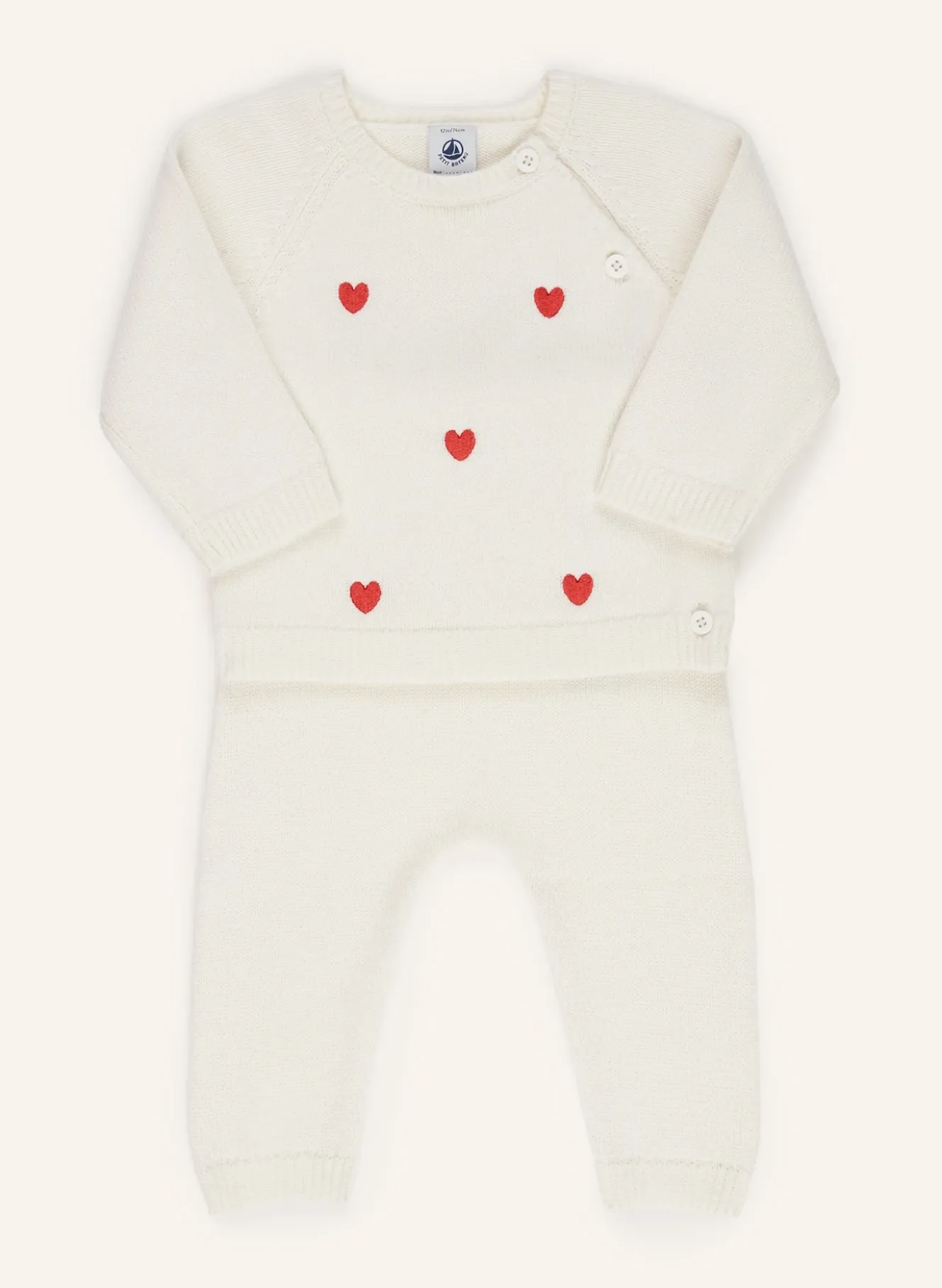 Set: Pullover und Strickhose