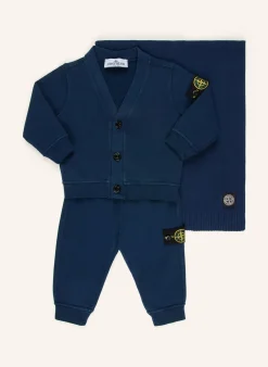 Set: Sweatjacke, Hose und Schal