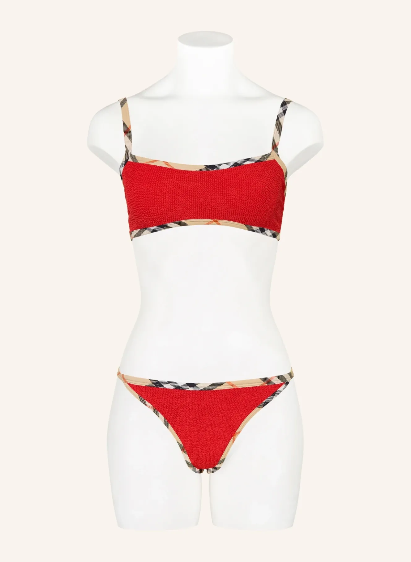Set TYLER: Bustier-Bikini und Haargummi