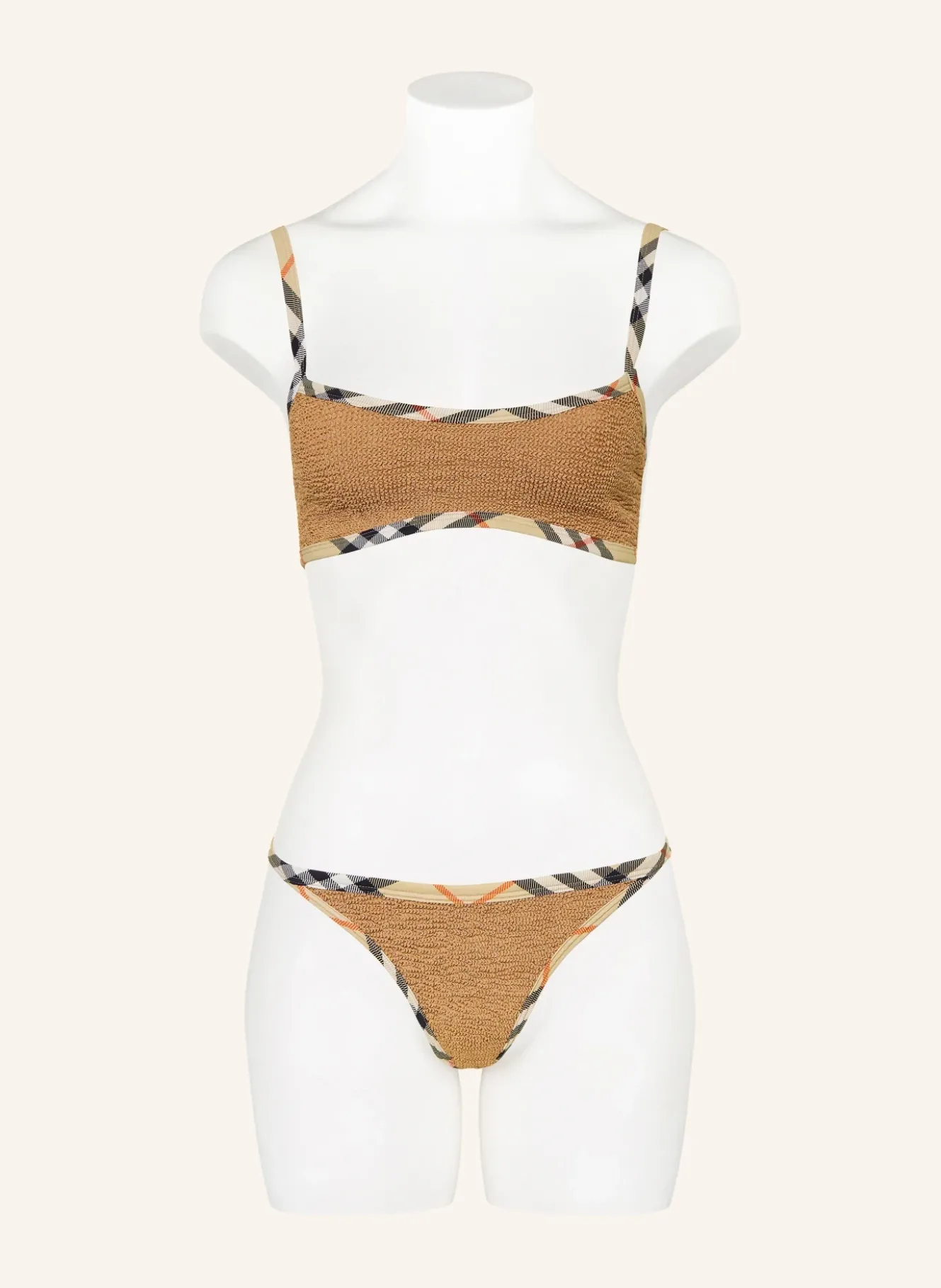 Set TYLER: Bustier-Bikini und Haargummi