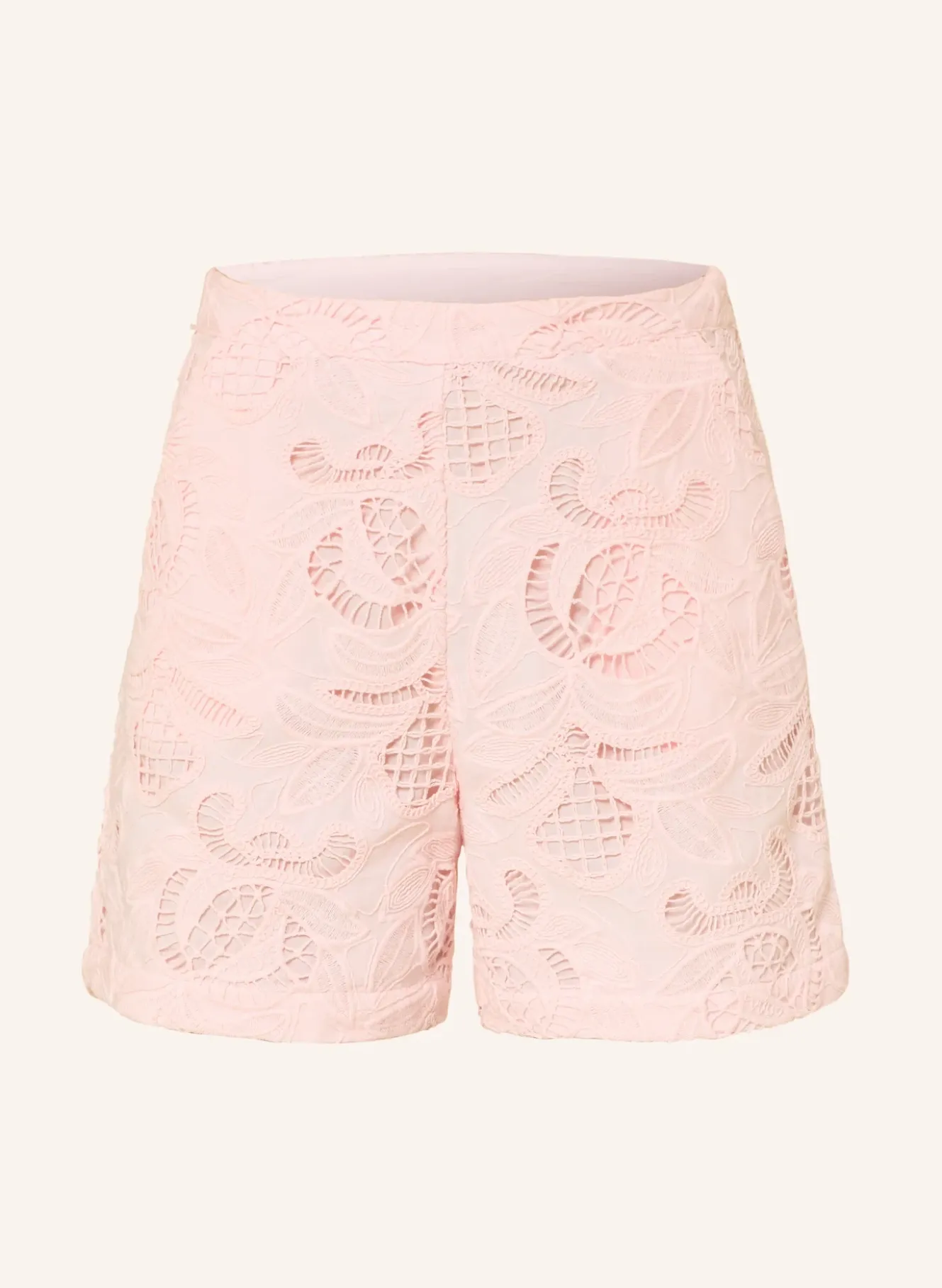 Shorts aus Lochspitze