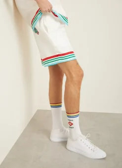 Shorts aus Seide