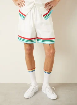Shorts aus Seide