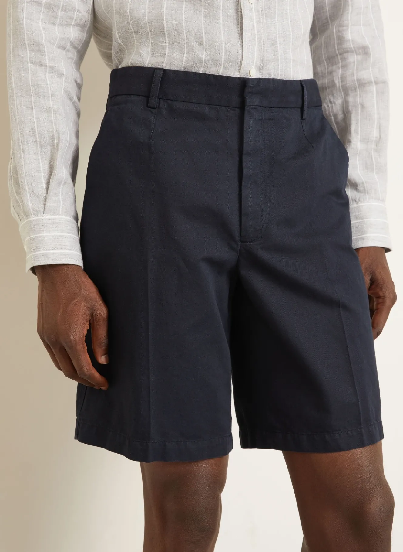 Shorts mit Leinen