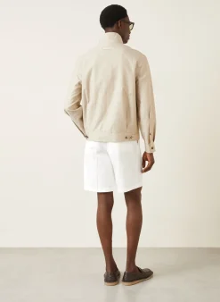 Shorts mit Leinen