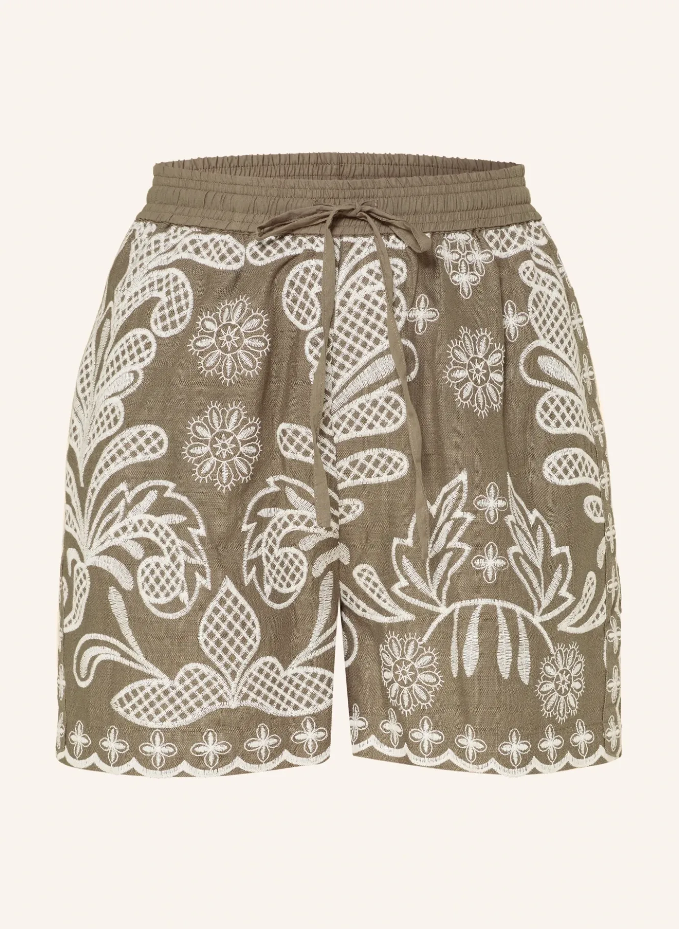 Shorts mit Leinen