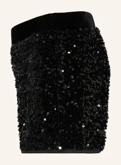 Shorts mit Pailletten