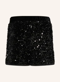 Shorts mit Pailletten