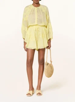 Shorts mit Spitze
