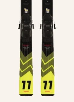 Skiset RACETIGER YELLOW 80-90 2025