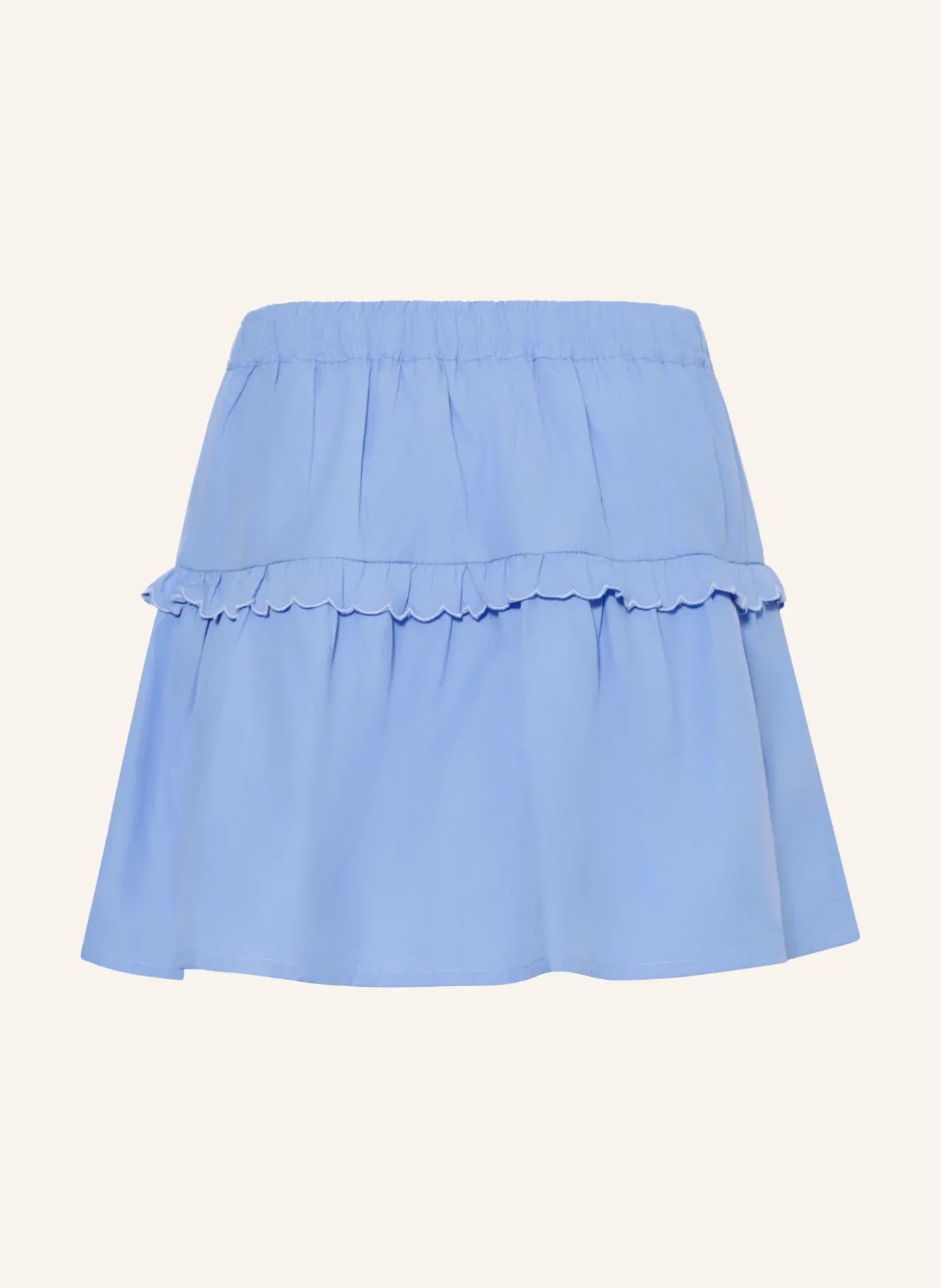 Skort mit Rüschen
