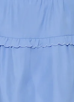 Skort mit Rüschen