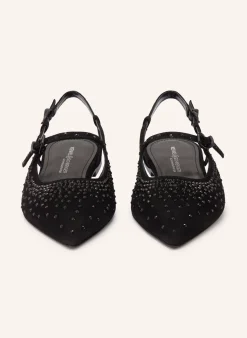 Slingballerinas GRETA mit Schmucksteinen