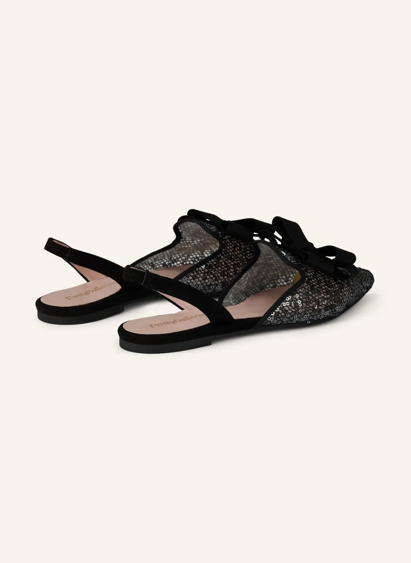 Slingballerinas MERLE mit Pailletten