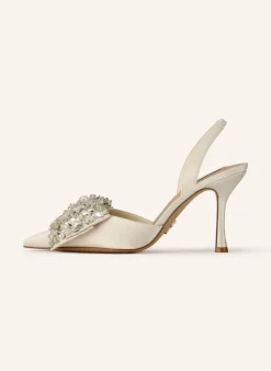 Slingpumps LOVIE mit Schmucksteinen