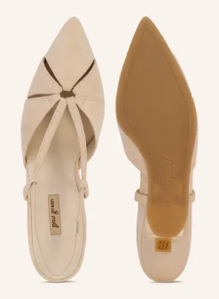 Slingpumps mit Cut-outs