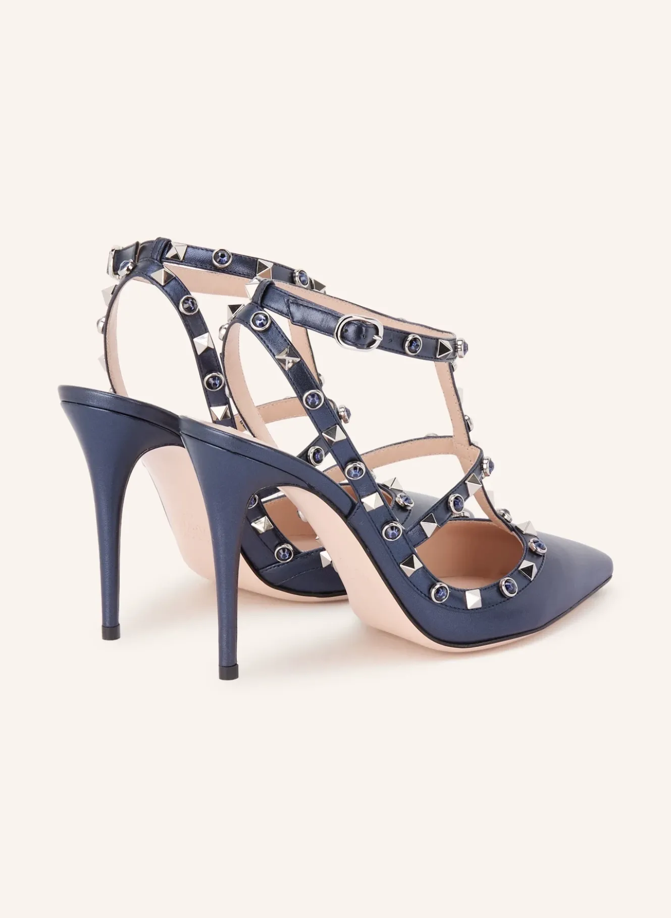 Slingpumps ROCKSTUD mit Nieten und Schmucksteinen