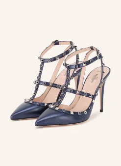 Slingpumps ROCKSTUD mit Nieten und Schmucksteinen
