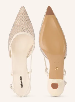 Slingpumps RUBY 55 mit Schmucksteinen