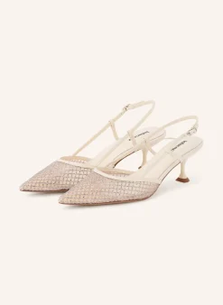 Slingpumps RUBY 55 mit Schmucksteinen