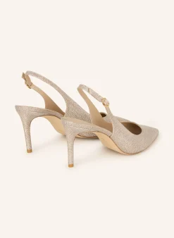 Slingpumps STUART POWER mit Schmucksteinbesatz