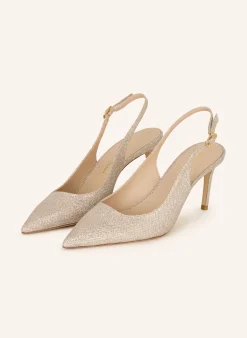 Slingpumps STUART POWER mit Schmucksteinbesatz