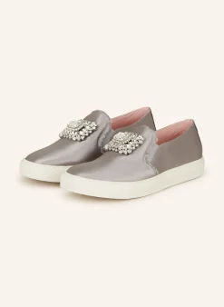 Slip-on-Sneaker REINA mit Schmucksteinen