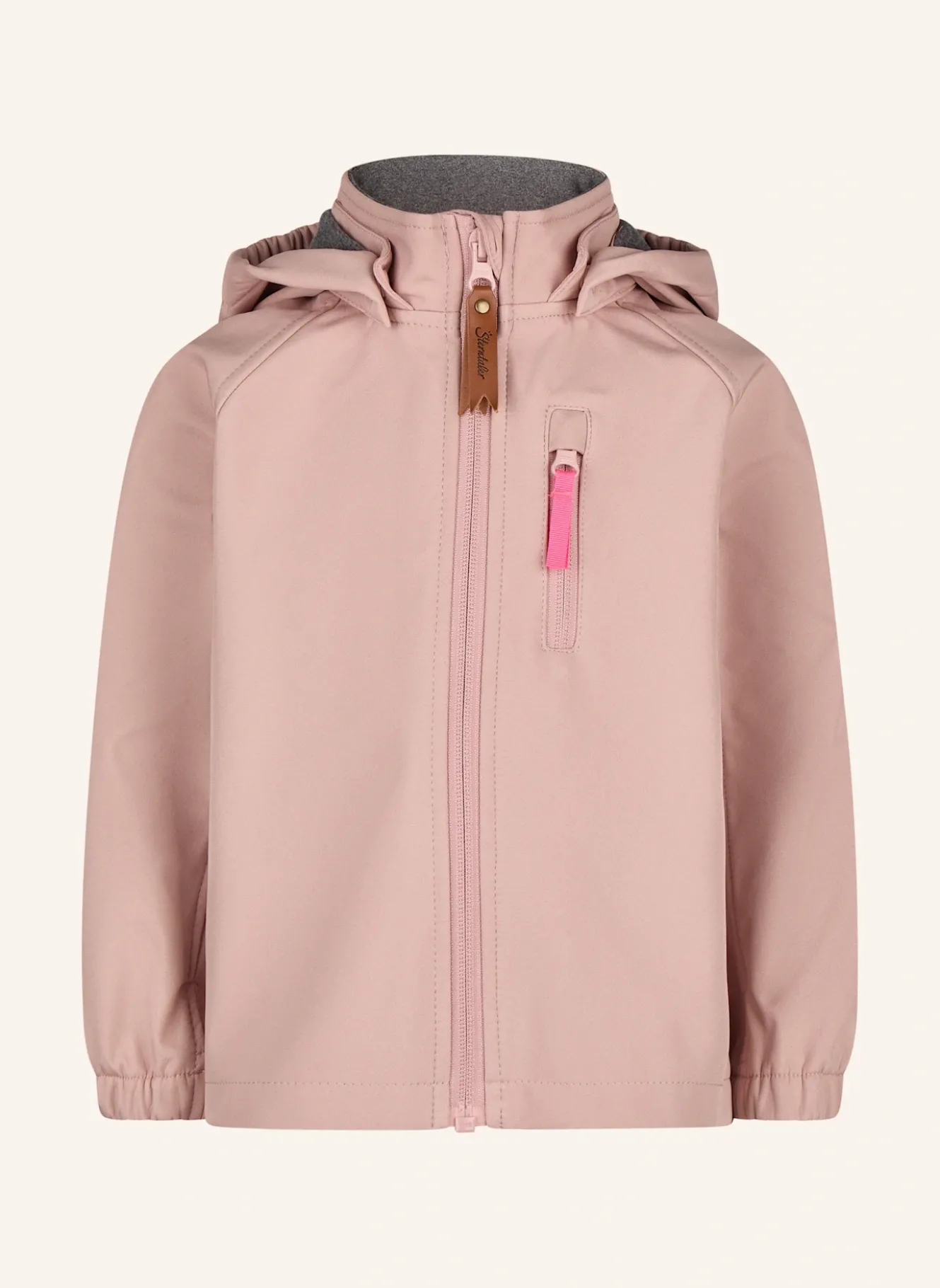 Softshelljacke mit Kapuze