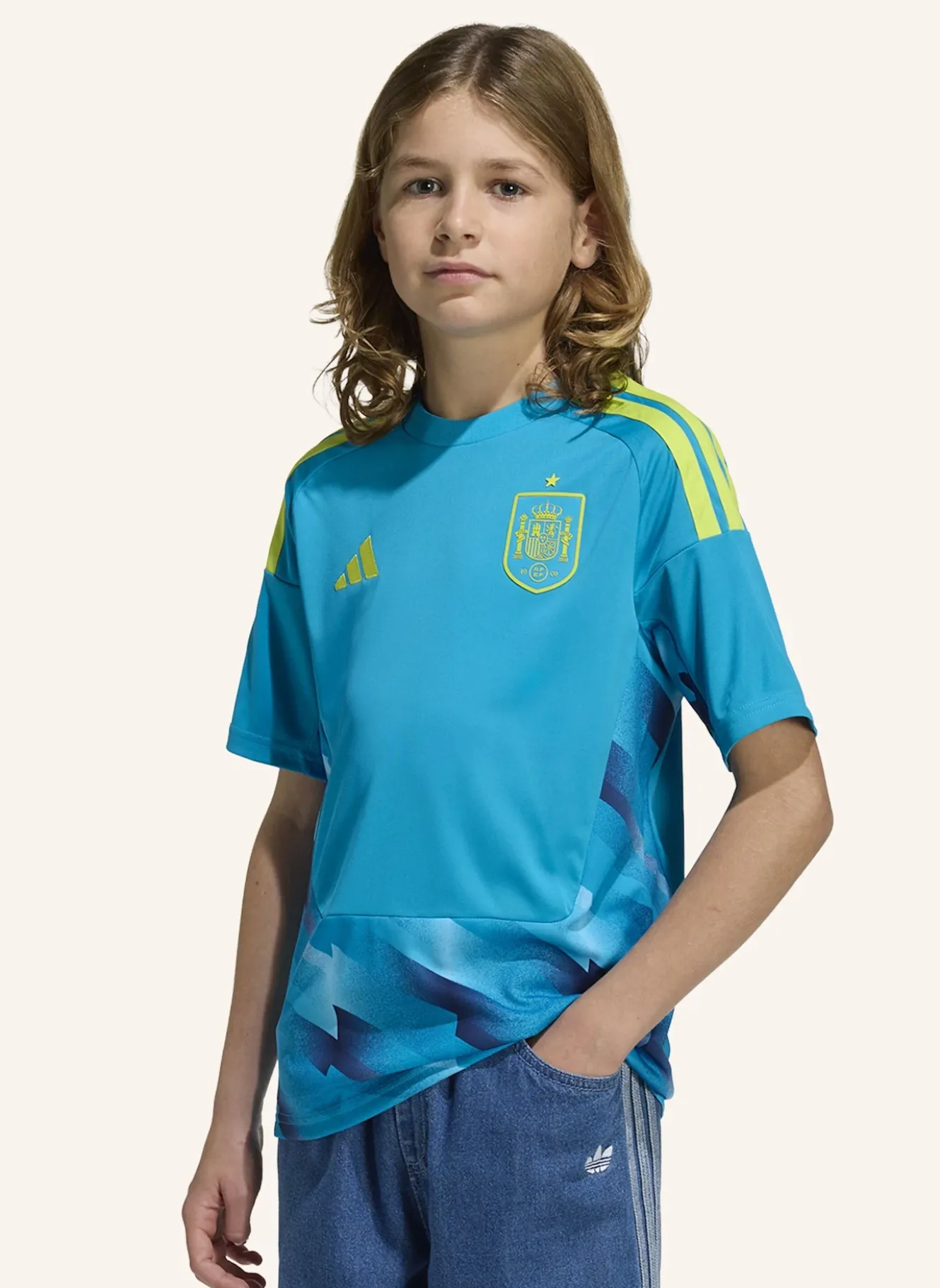 SPANIEN 2026 KIDS TORWART-HEIMTRIKOT
