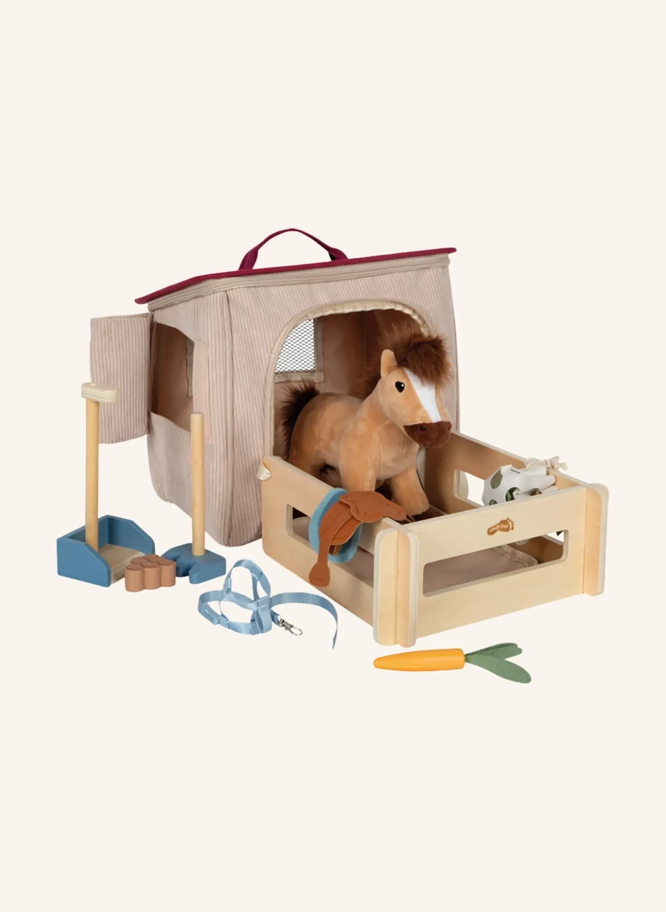 Spielset Pferd mit Stall