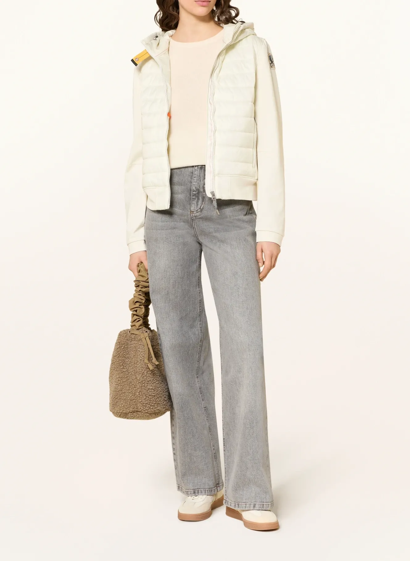 Steppjacke CAELIE im Materialmix