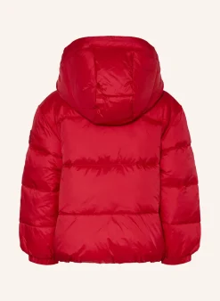 Steppjacke mit abnehmbarer Kapuze