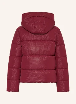 Steppjacke mit abnehmbarer Kapuze