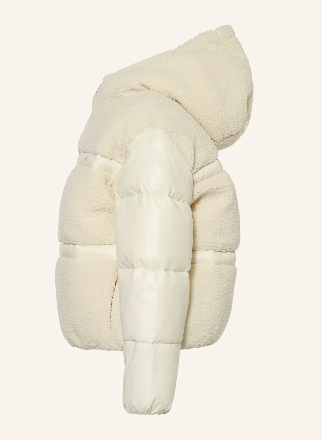 Steppjacke mit Teddyfell