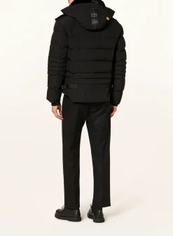 Steppjacke STARSTREAM mit abnehmbarer Kapuze und Kunstfellbesatz