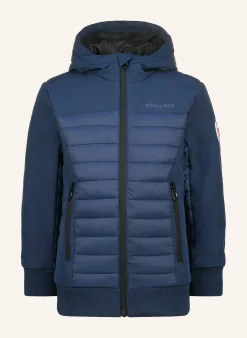 Steppjacke TEFFER im Materialmix