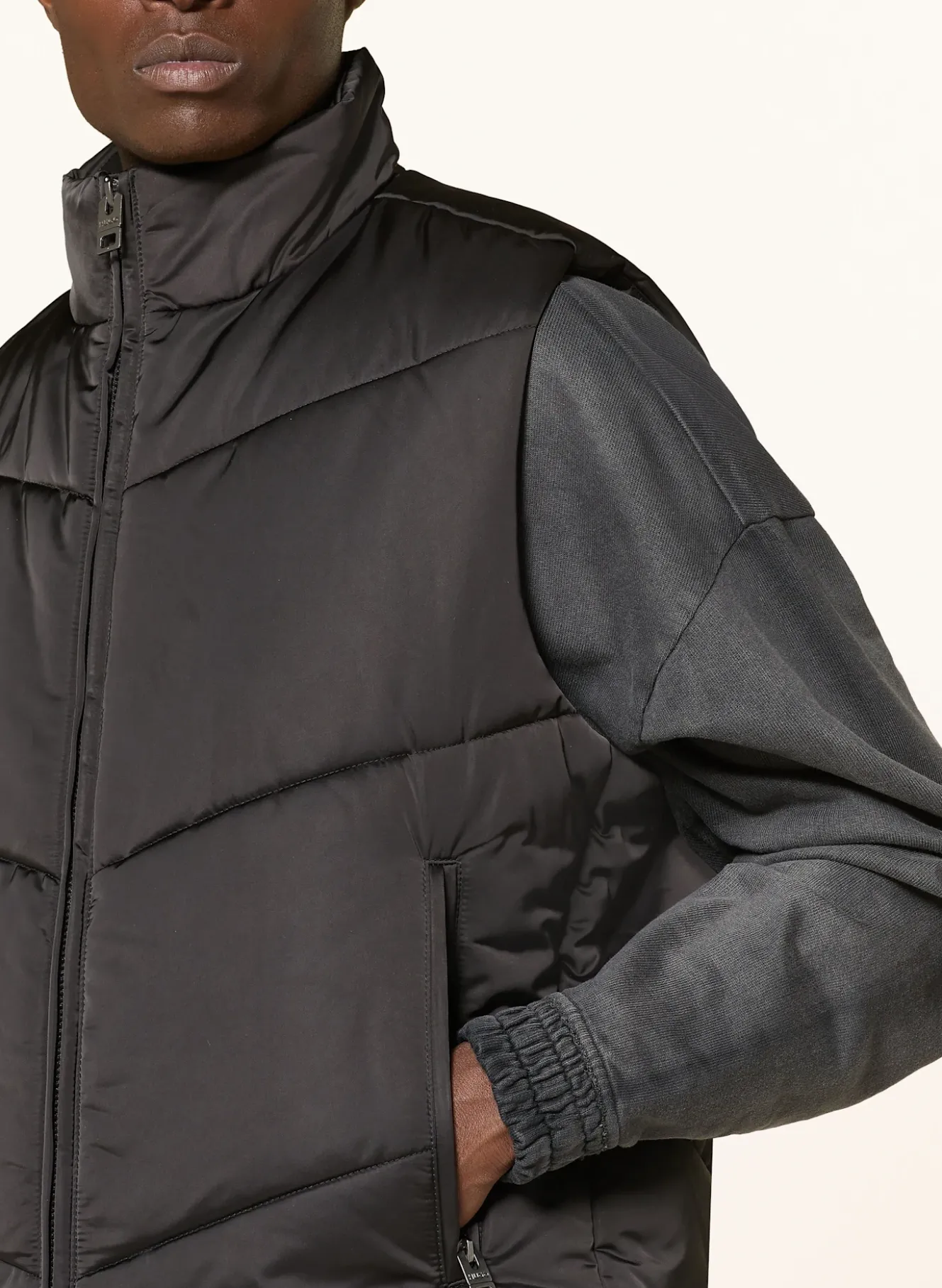 Steppweste BEROLINO aus Satin