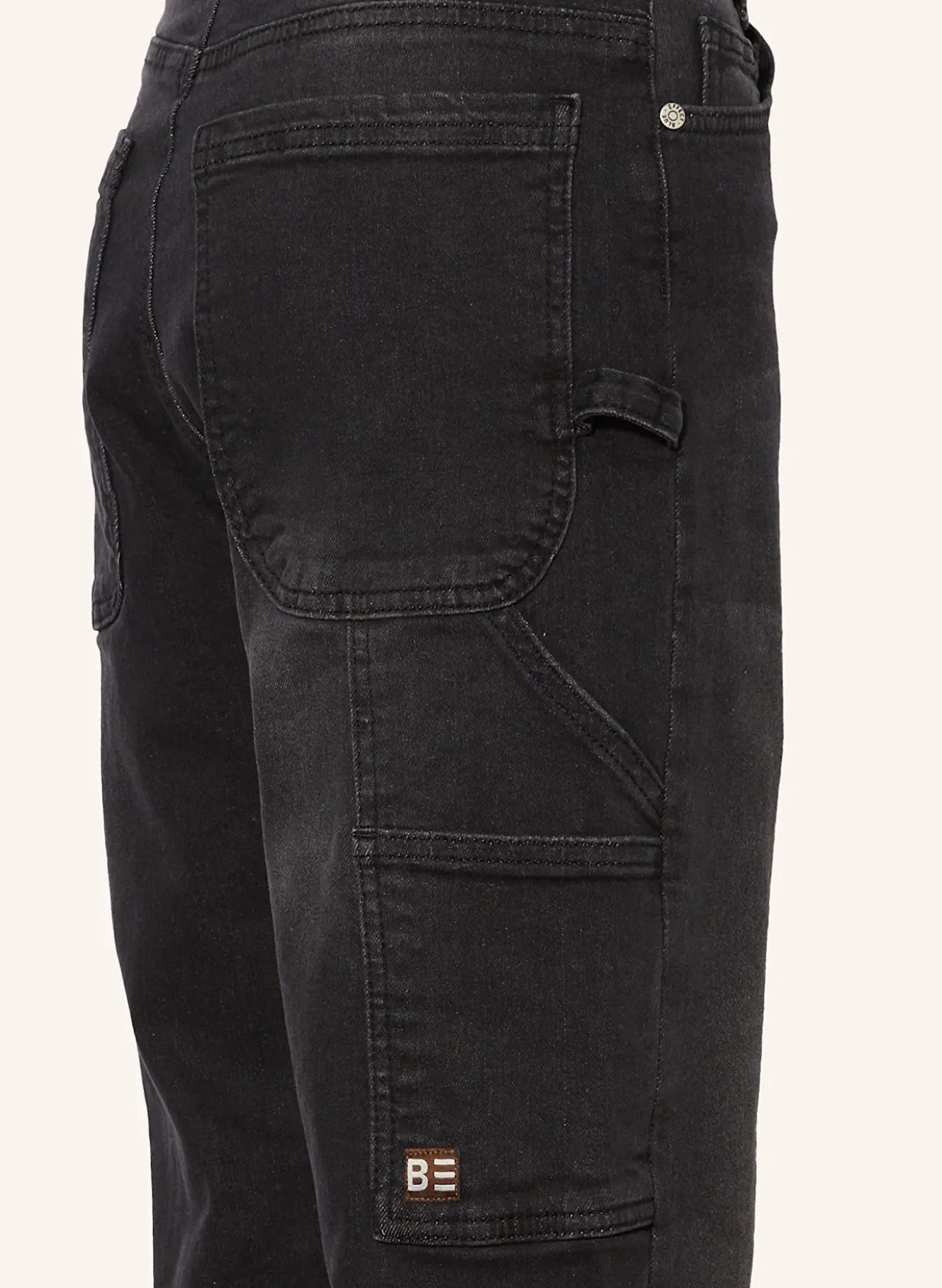Straight Jeans Worker Baggy Fit