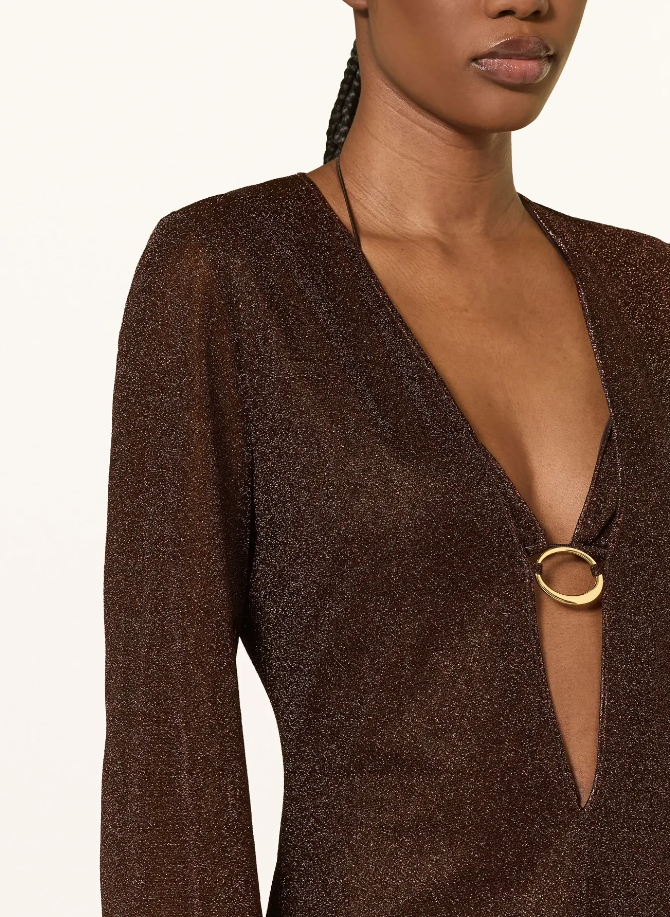 Strandkleid LUMIERE mit Glitzergarn