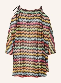 Strandkleid mit Glitzergarn