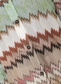 Strickbluse mit Glitzergarn