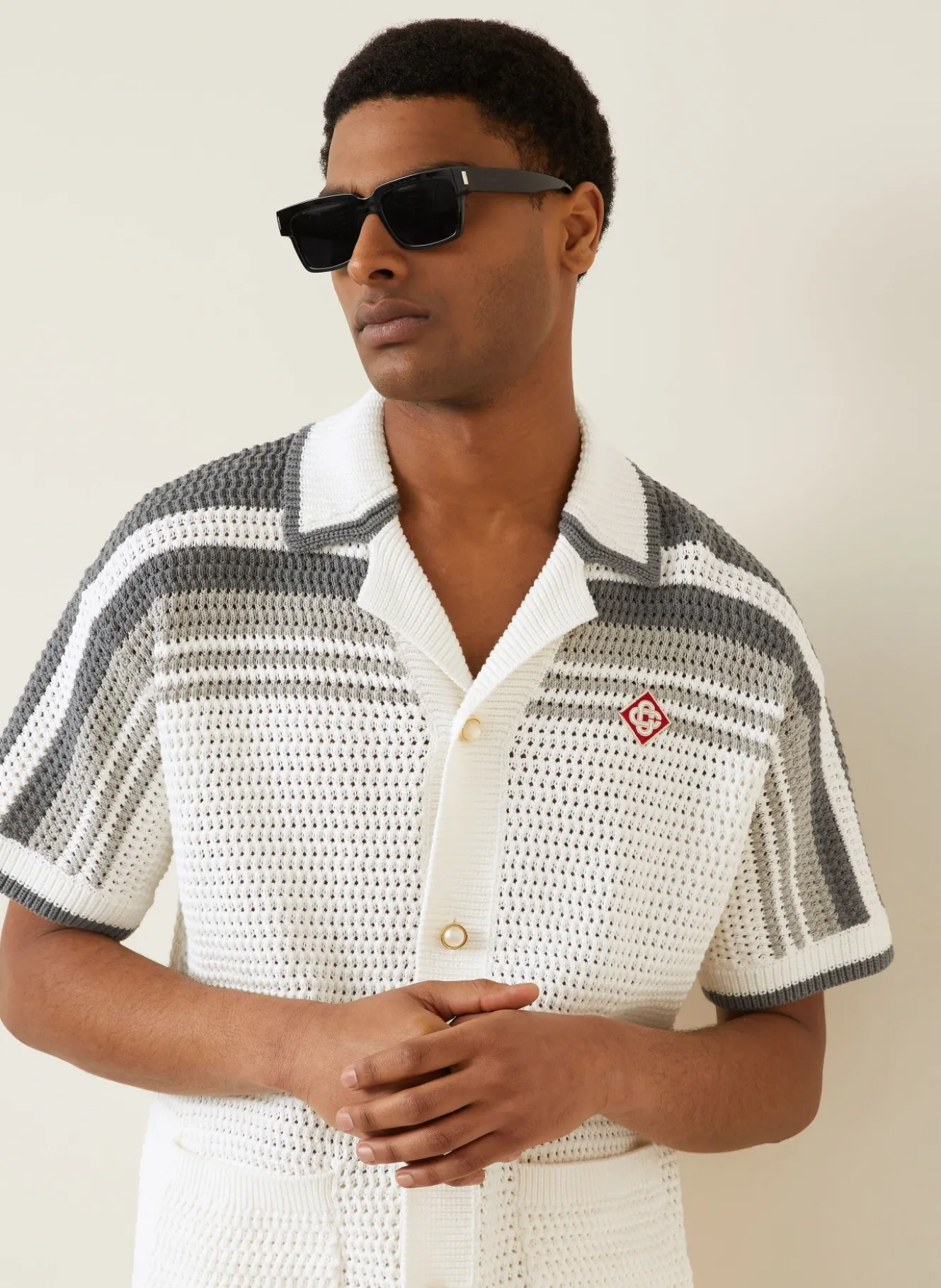 Strickhemd Comfort Fit