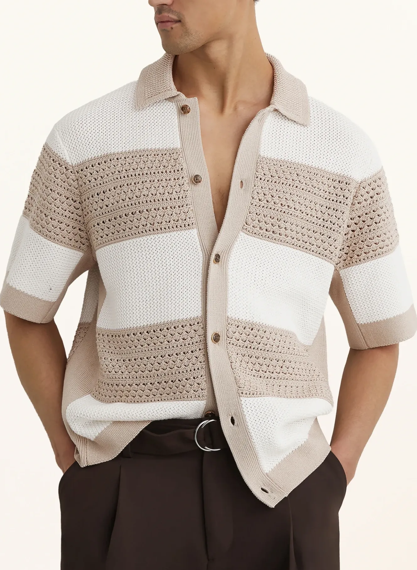 Strickhemd MAREK Comfort Fit