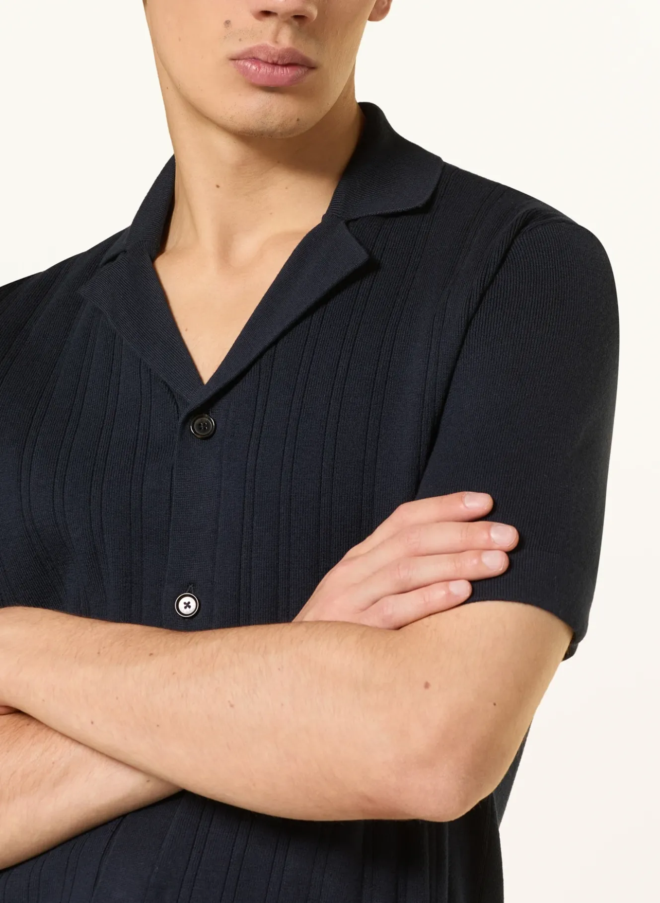 Strickhemd NERI Slim Fit