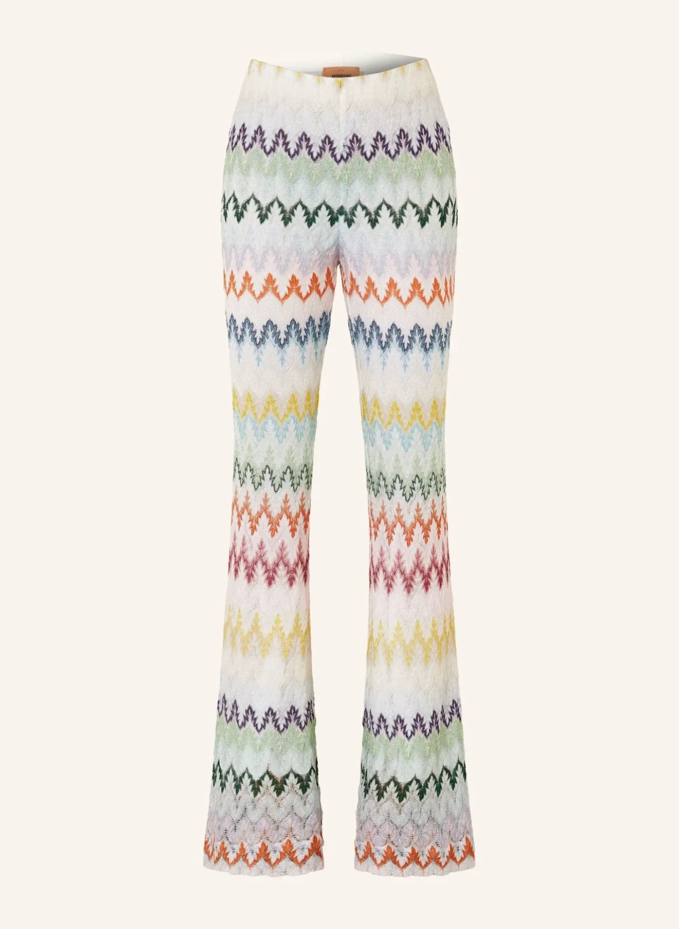 Strickhose mit Glitzergarn