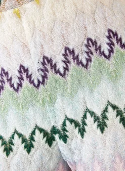 Strickhose mit Glitzergarn