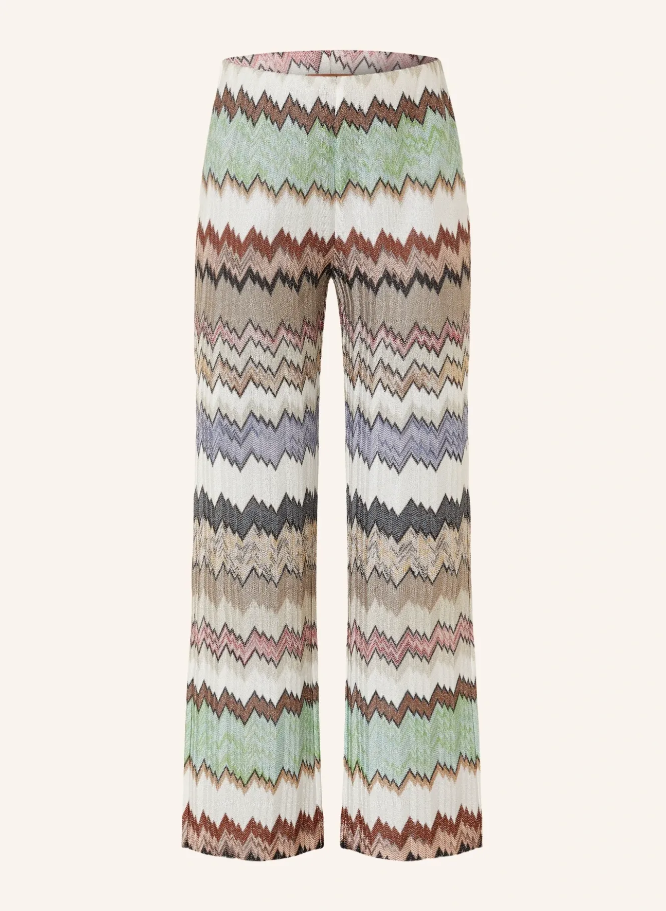 Strickhose mit Glitzergarn