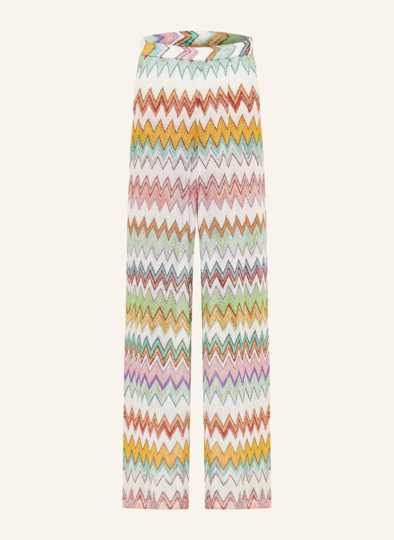 Strickhose mit Glitzergarn