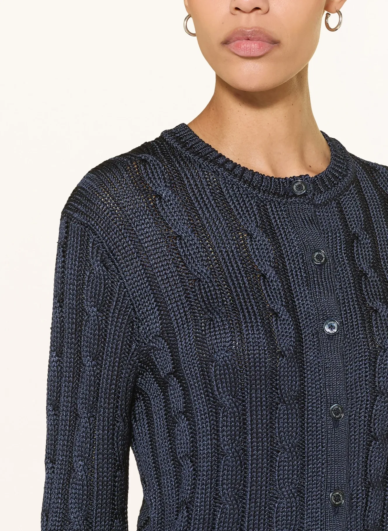 Strickjacke aus Seide