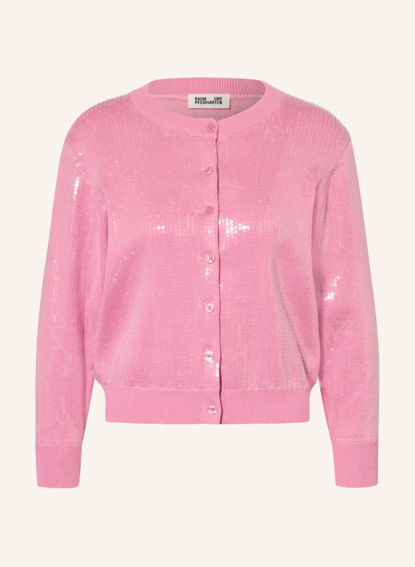 Strickjacke CAYLEE mit Pailletten
